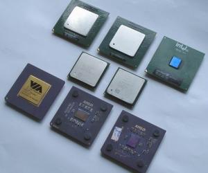 Skup procesorów z komputera